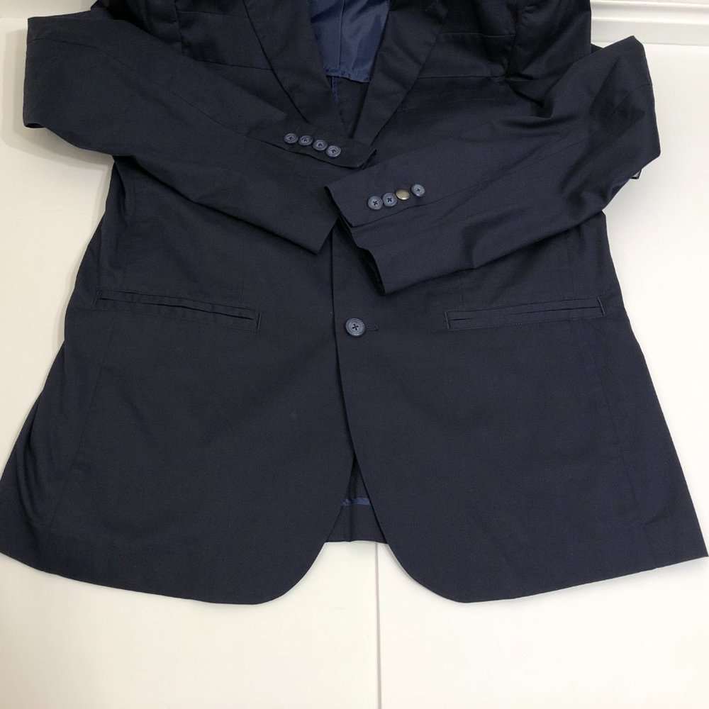 Marc Ecko Cotton Navy Blazer Jacket Sport Coat NWT - Picture 4 of 7